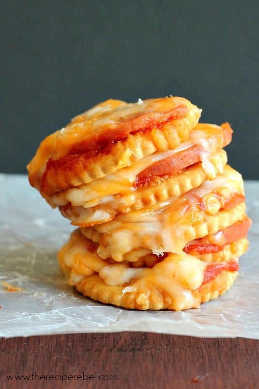 Pizza Crackers The Recipe Rebel