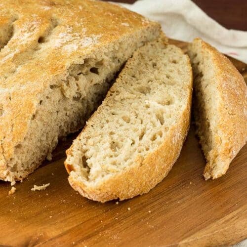 No Knead (Whole Wheat) Artisan Bread The Recipe Rebel