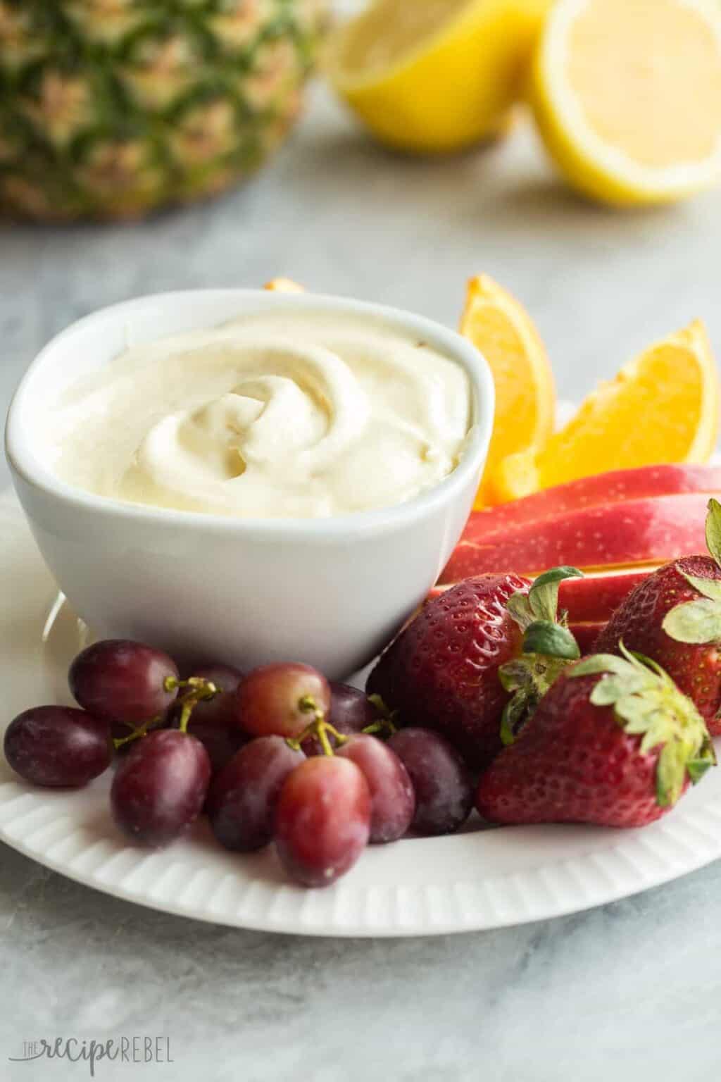 Pineapple Lemonade Fruit Dip Recipe