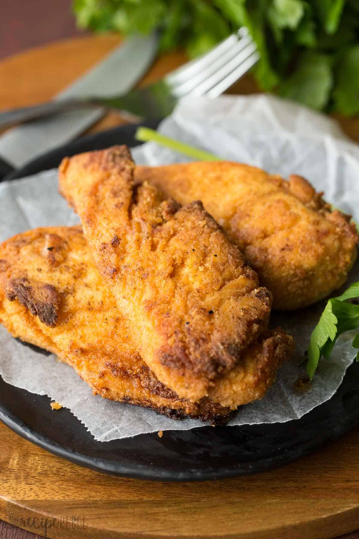how long to deep fry whole chicken