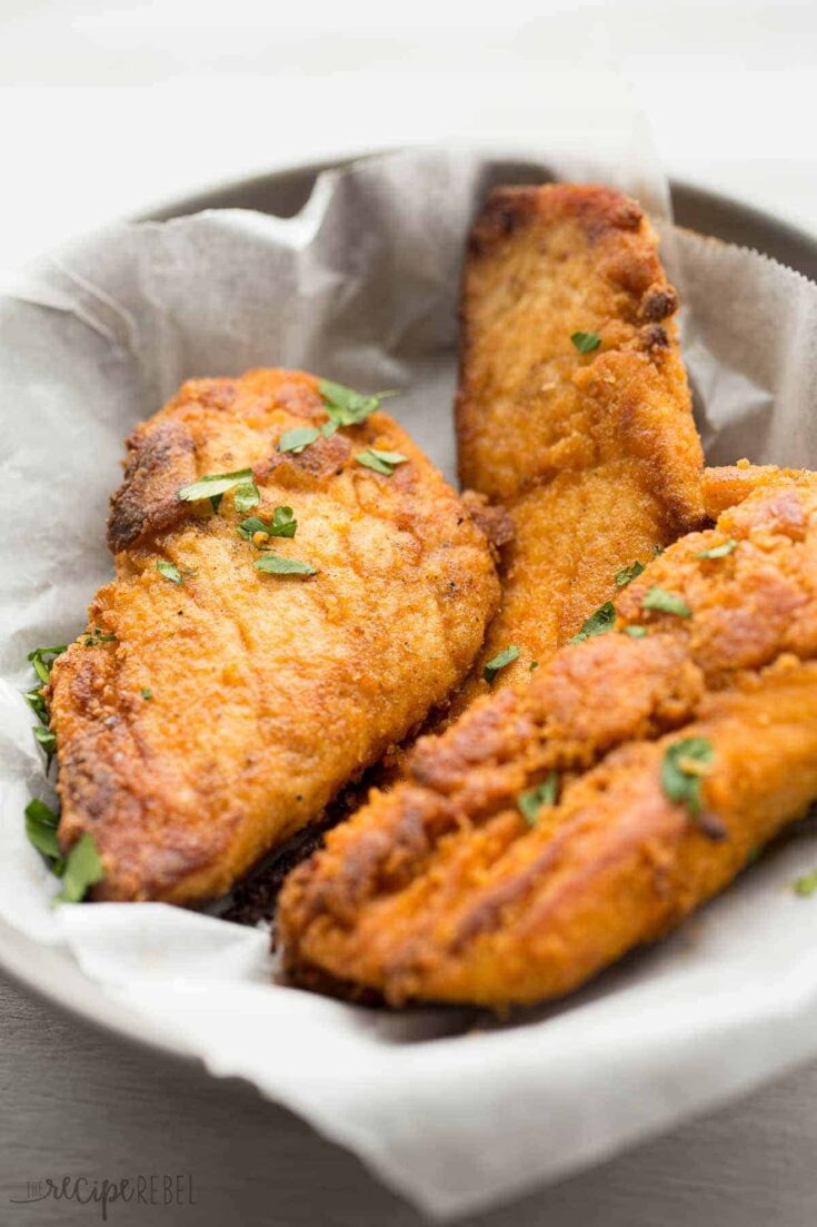 The BEST Oven Fried Chicken [VIDEO] | The Recipe Rebel