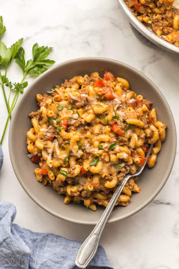 One-Pot Homemade Hamburger Helper | The Recipe Rebel
