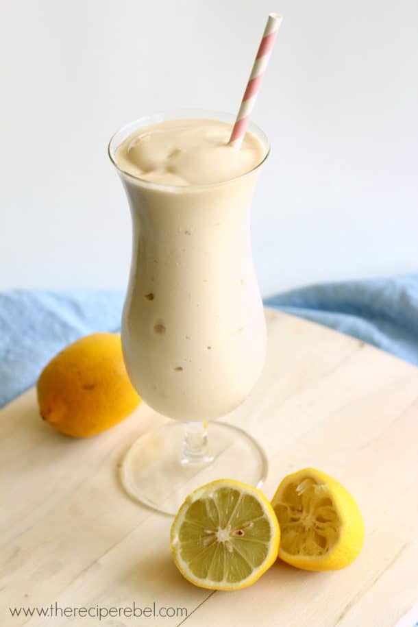 lemon iced tea milkshakes