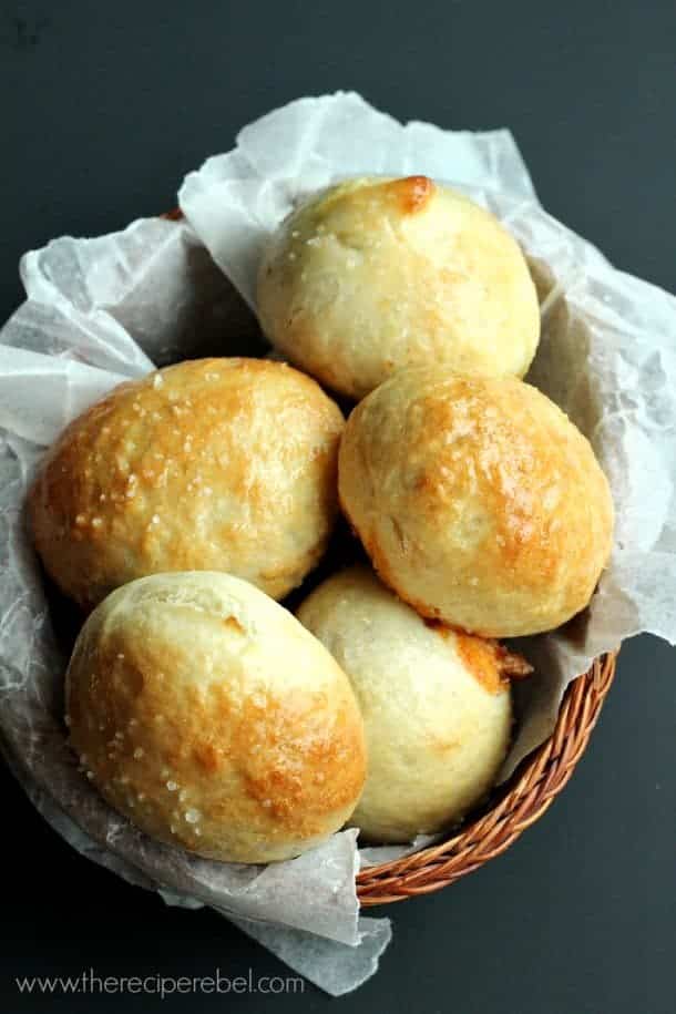 chili cheese pretzel bites in basket lined with parchment paper