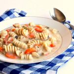 Easy Slow Cooker Creamy Chicken Noodle Soup - The Recipe Rebel