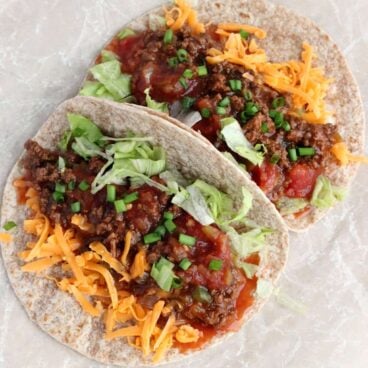 Classic Weeknight Tacos: an unexpected twist on classic tacos. Super simple and so full of flavour! www.thereciperebel.com