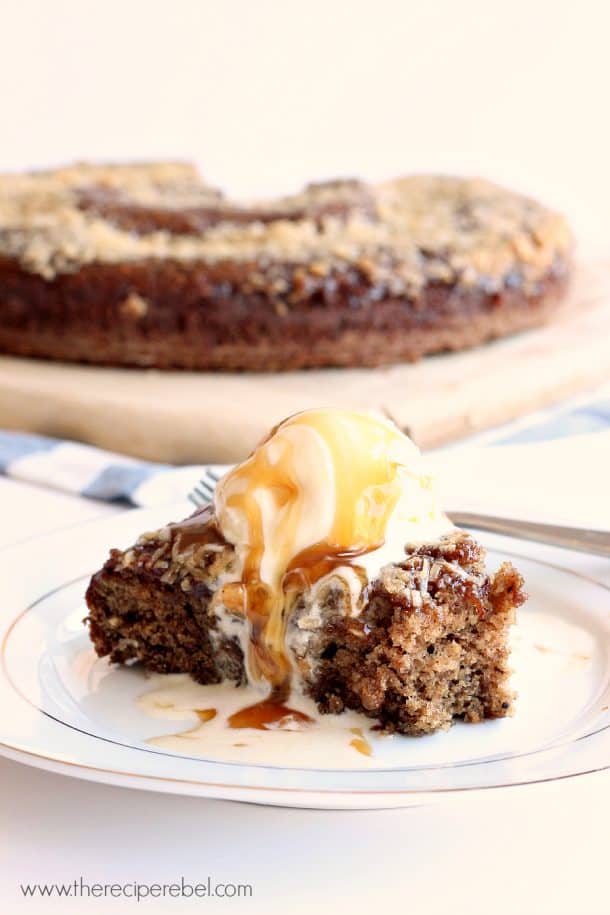 White Chocolate Gingerbread Poke Cake The Recipe Rebel