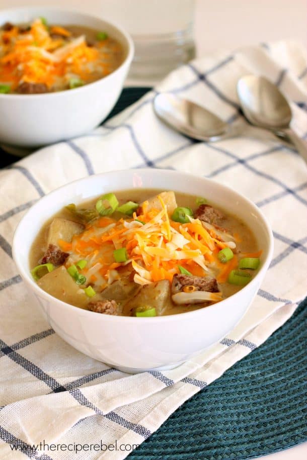 20 slow cooker comfort soups, stews and chowder recipes | The Salty Pot