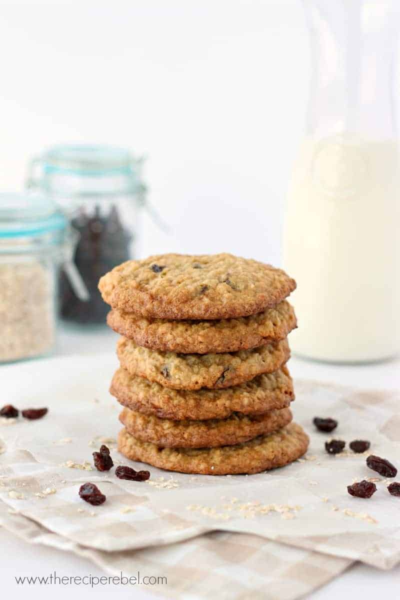 Dirty Apron Oatmeal Cookies - The Recipe Rebel
