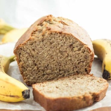 Classic Banana Bread: simple, no mixer, no frills banana bread that's super moist! The only recipe you'll need! www.thereciperebel.com
