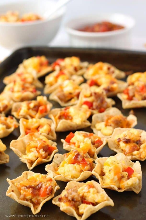 Easy Fun Breakfast Taco Bites The Recipe Rebel