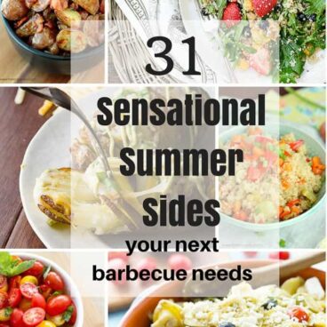 31 Sensational Summer Sides Your Next Barbecue Needs! From pasta salads, potato salads, fruit salads, grilled veggies and potato dishes -- everything you need to make your next barbecue or party a hit! www.thereciperebel.com