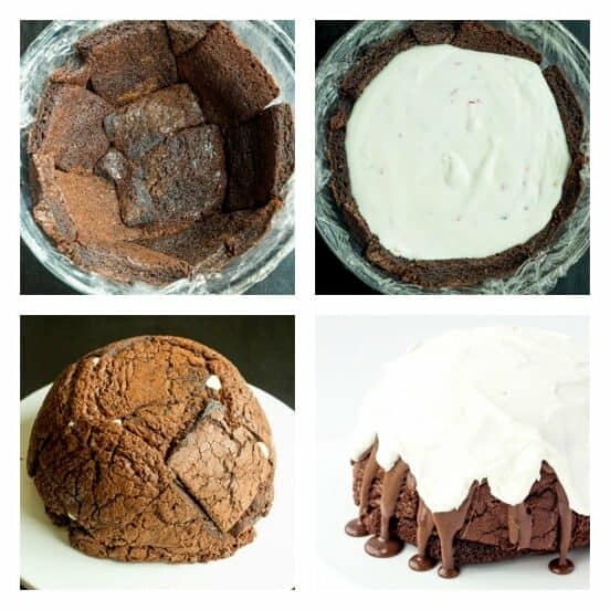 Brownie Mountain Ice Cream Cake The Recipe Rebel