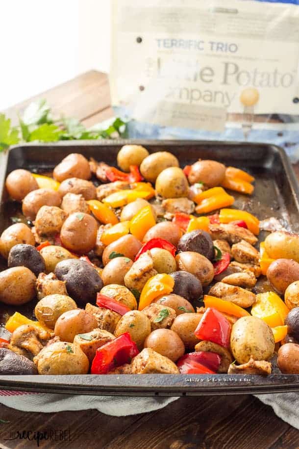 Chicken Fajita Sheet Pan Dinner The Recipe Rebel