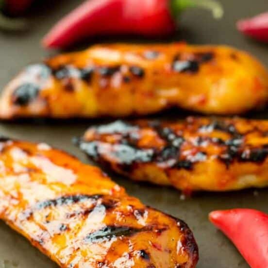 Homemade Sweet Chili Grilled Chicken The Recipe Rebel