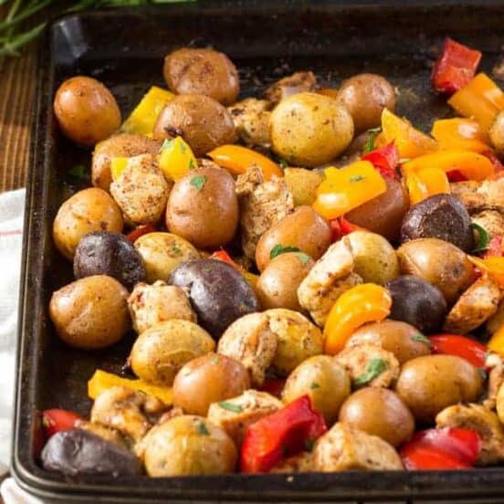 Chicken Fajita Sheet Pan Dinner The Recipe Rebel