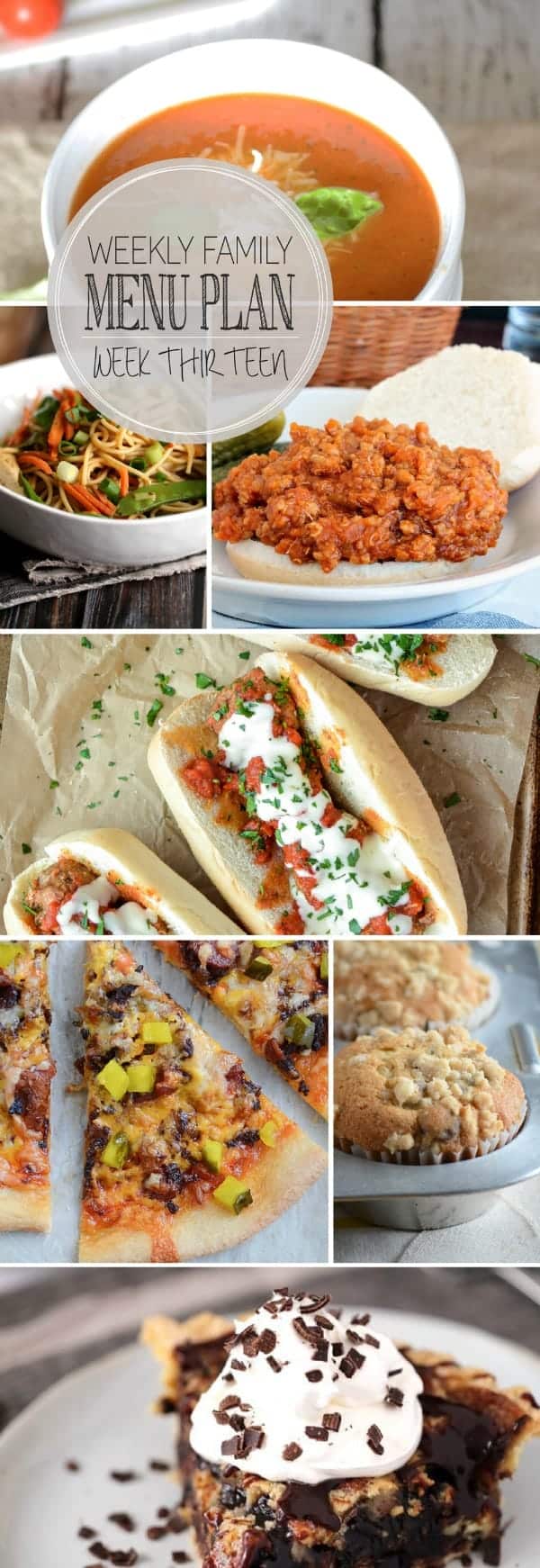 weekly menu plan 13