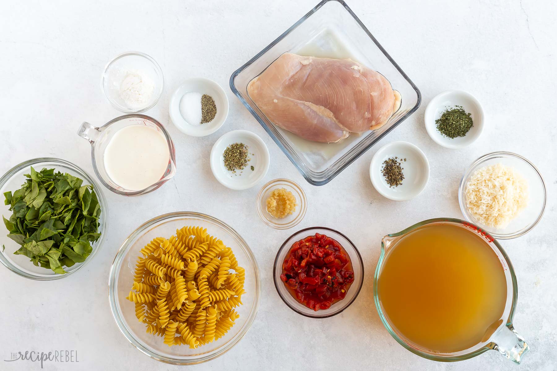 ingredients needed for slow cooker italian chicken noodle soup.