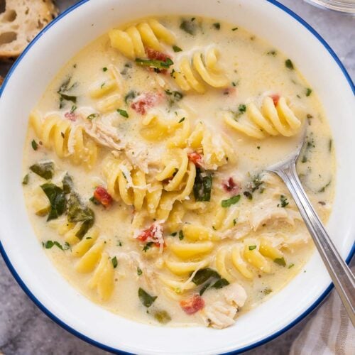 BEST Slow Cooker Whole Chicken Soup Recipe - Savoring Italy