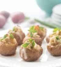 Mini Twice Baked Potatoes - an easy appetizer! -- The Recipe Rebel