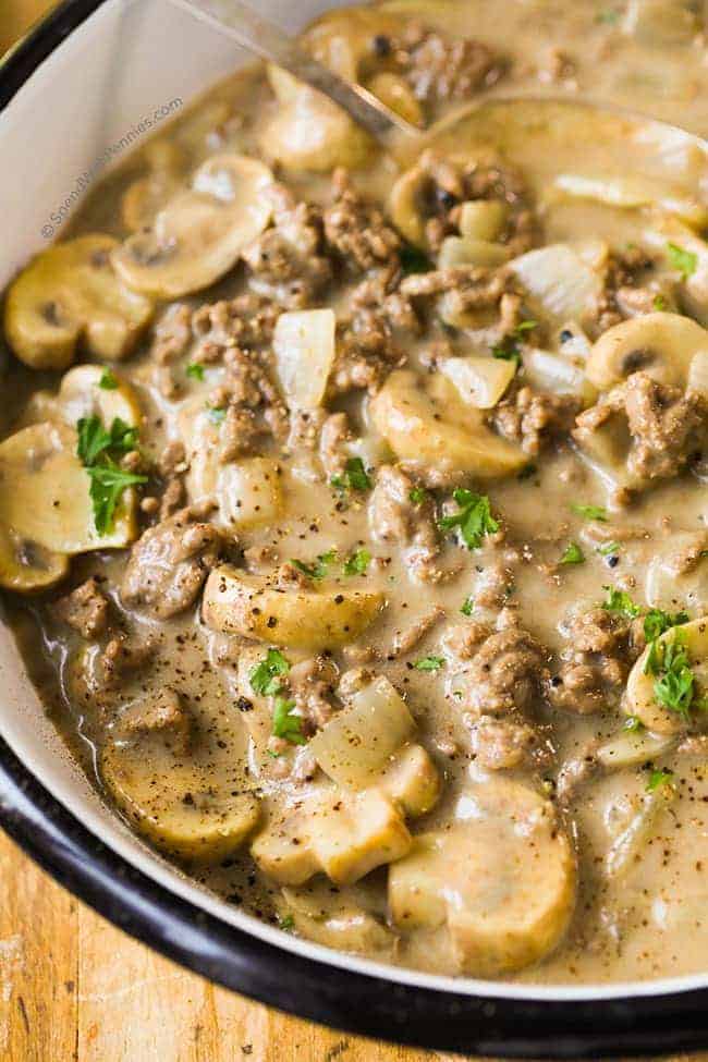 Ground Beef Stroganoff 21 