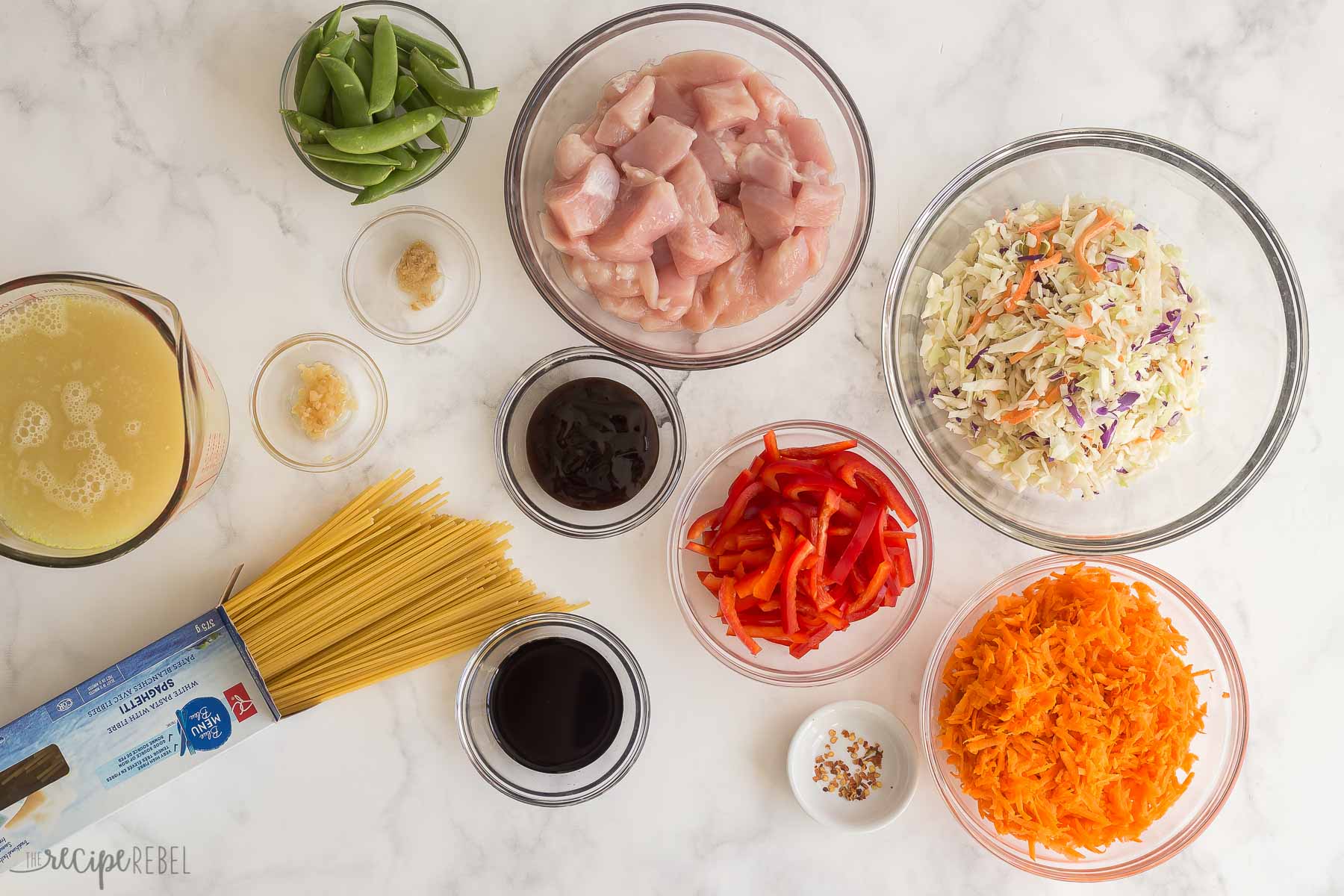 ingredients needed for chicken chow mein