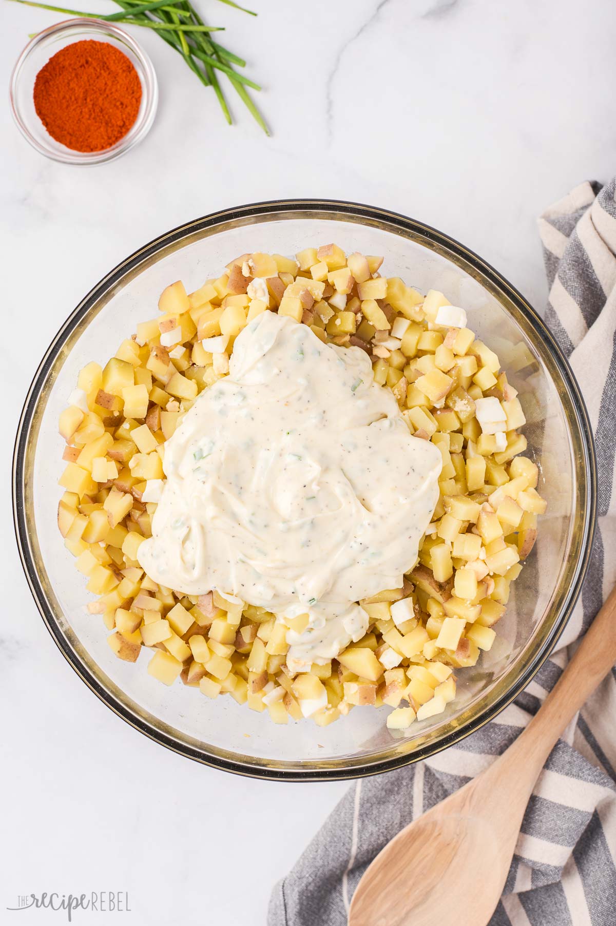 Easy Potato Salad Recipe -- The Recipe Rebel