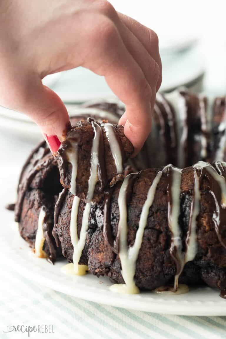 (Make Ahead) Double Chocolate Monkey Bread Recipe