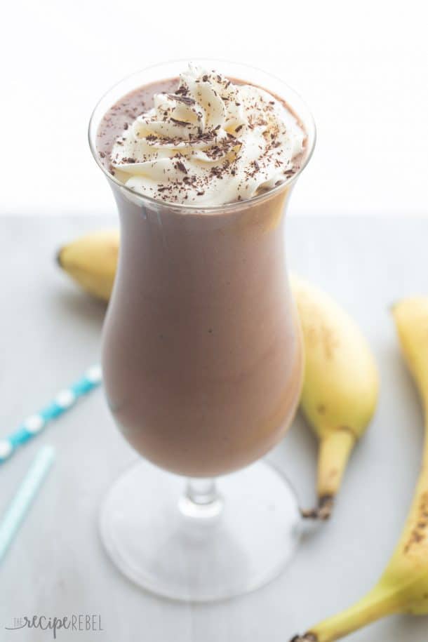  Healthy Chocolate Peanut Butter Milkshake 