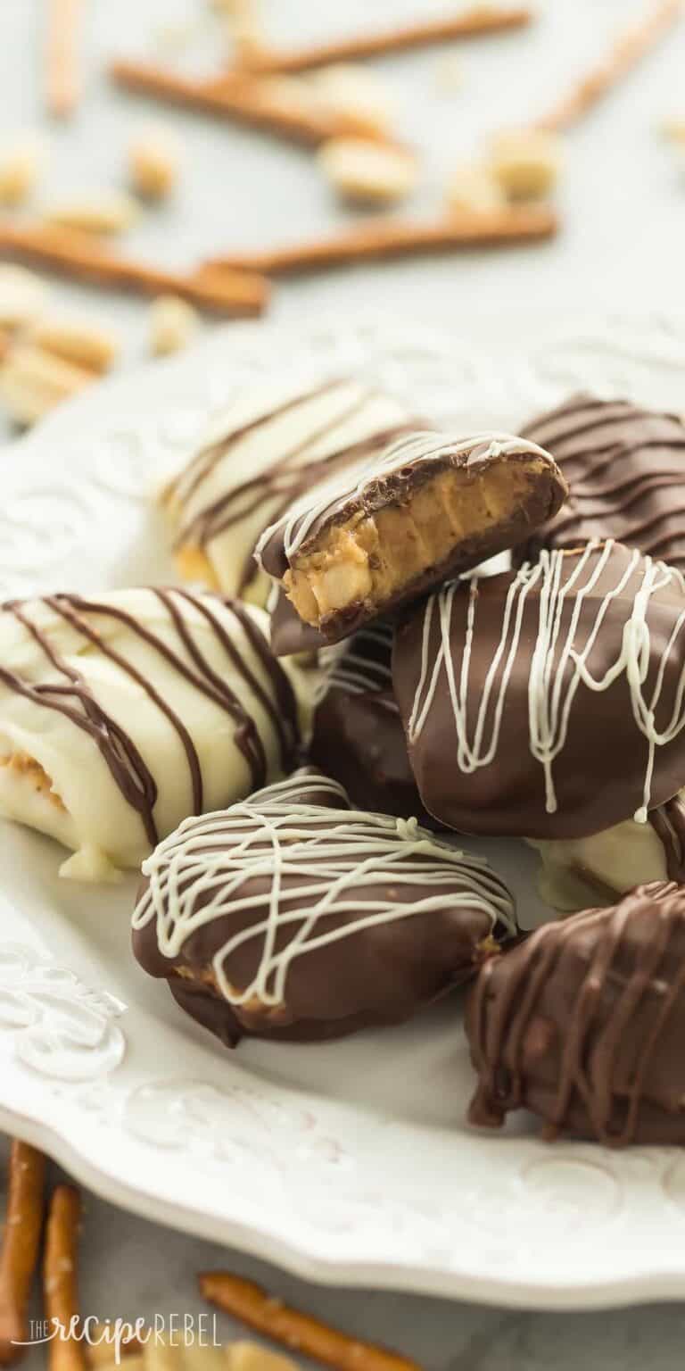 Chocolate Peanut Butter Pretzel Candies Recipe