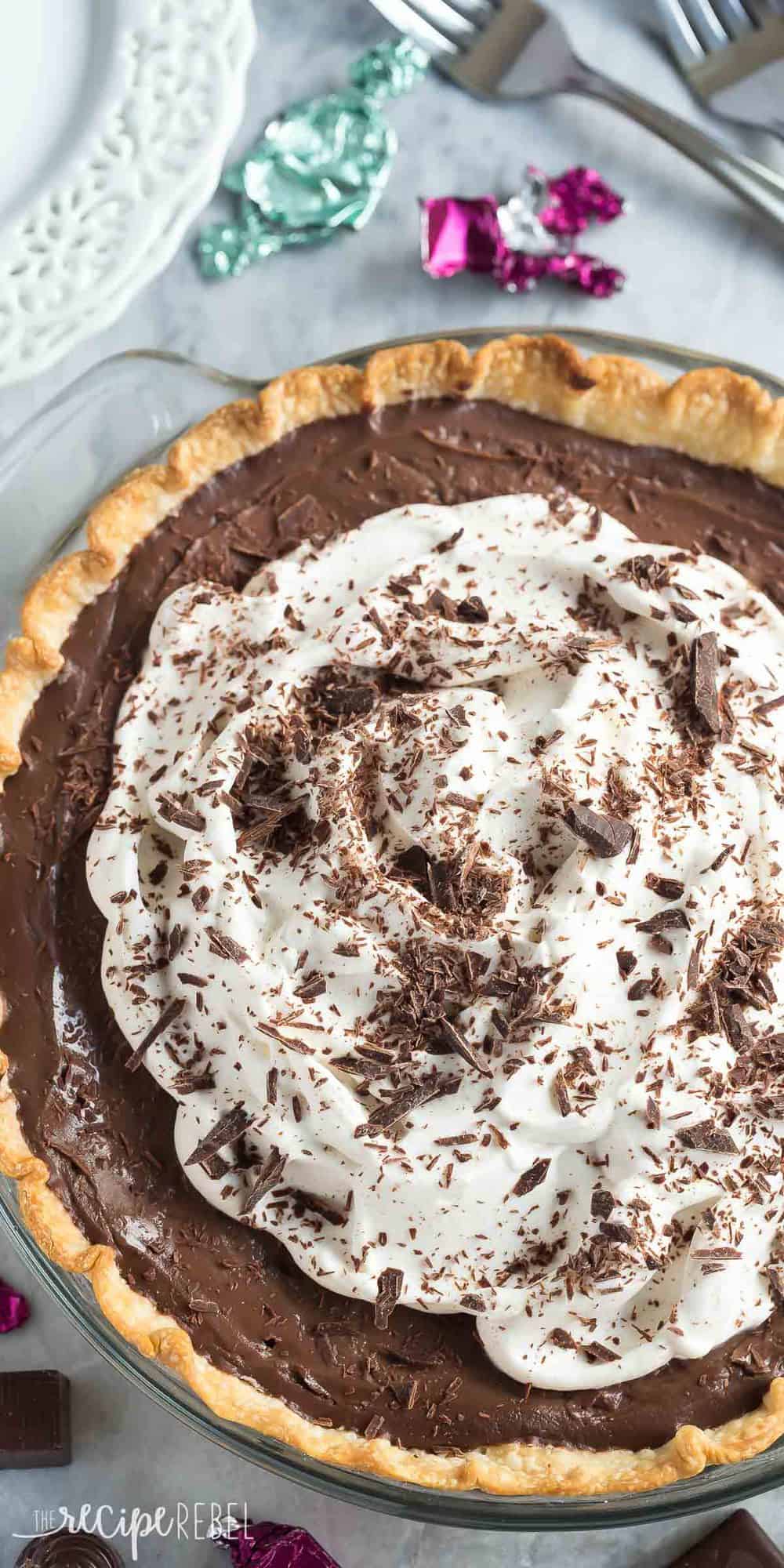 2019 year - Chocolate Pudding Pie Recipe 2019 year