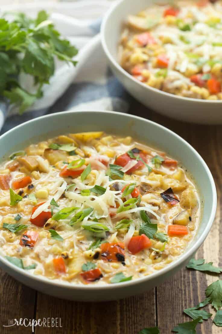 Smoky Southwestern Potato and Corn Chowder Recipe