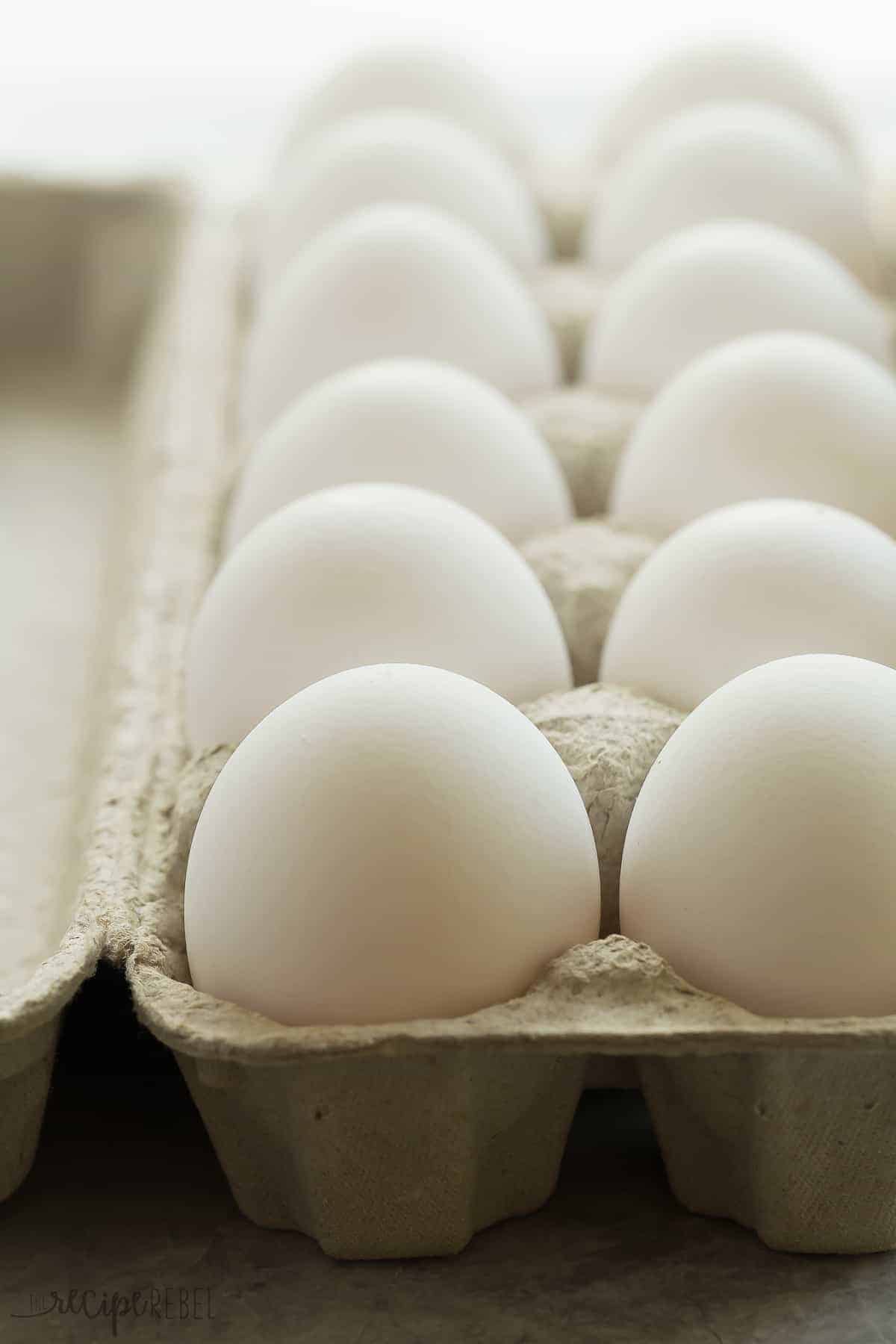 full carton of eggs