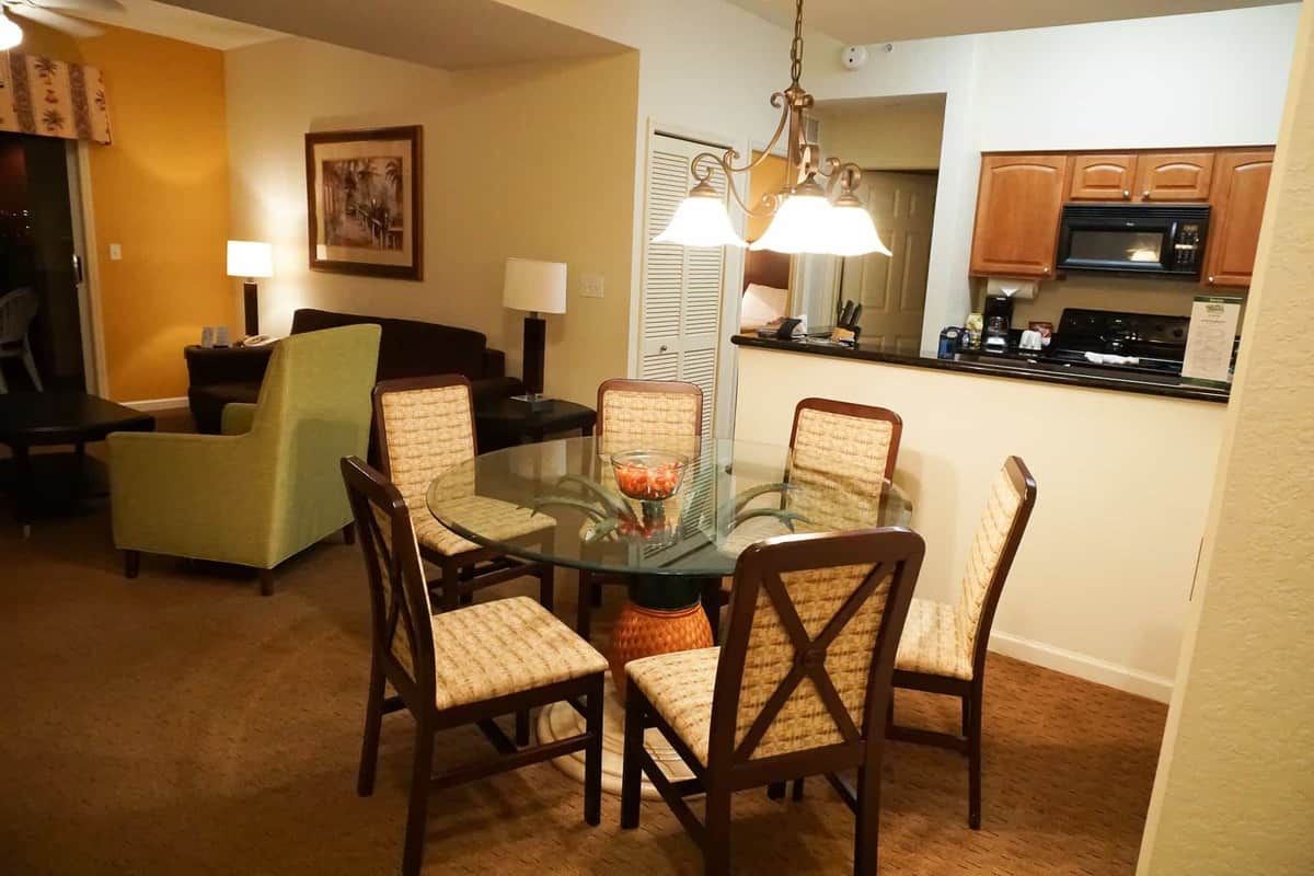 lake buena vista resort and spa two bedroom suite kitchen