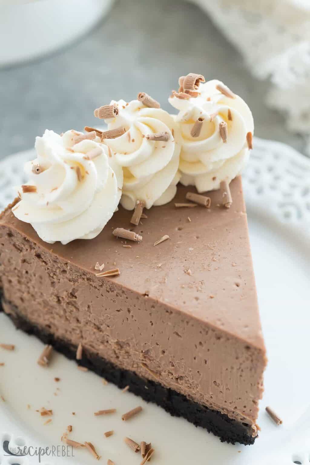 The BEST Chocolate Cheesecake Recipe + VIDEO
