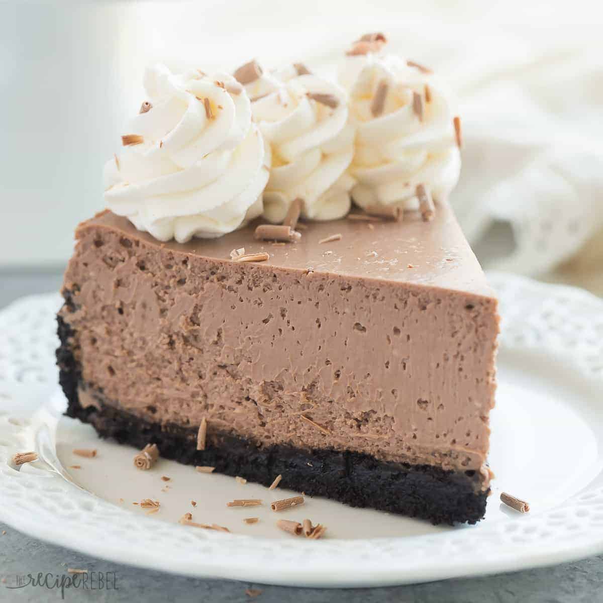 The BEST Chocolate Cheesecake Recipe + VIDEO