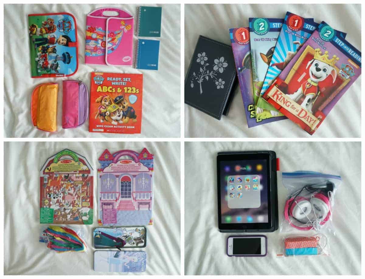 best kids activities for travel bookes games supplies