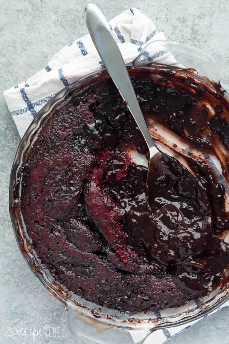 Red Velvet Pudding Cake Recipe