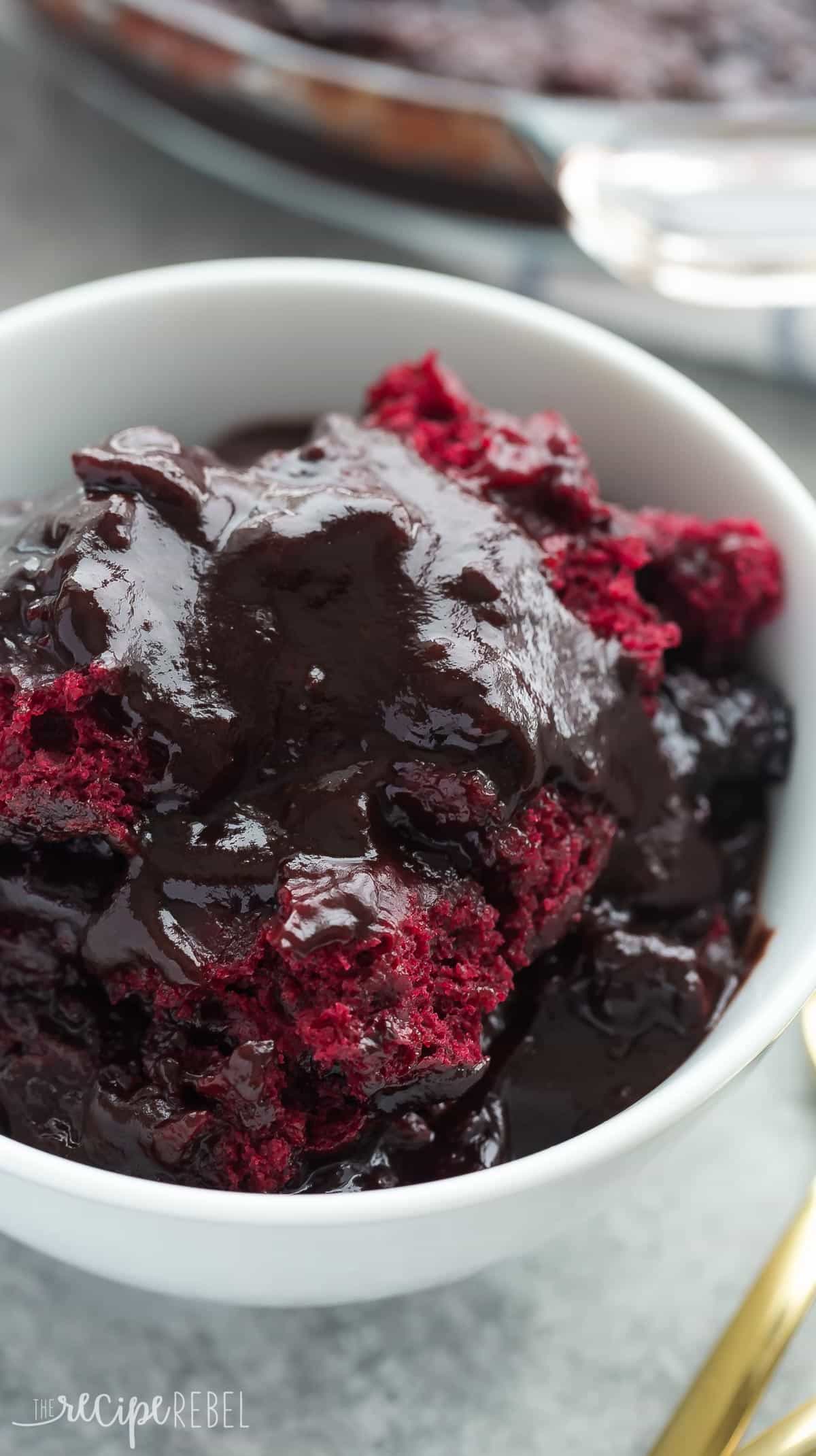 red velvet pudding cake + recipe video