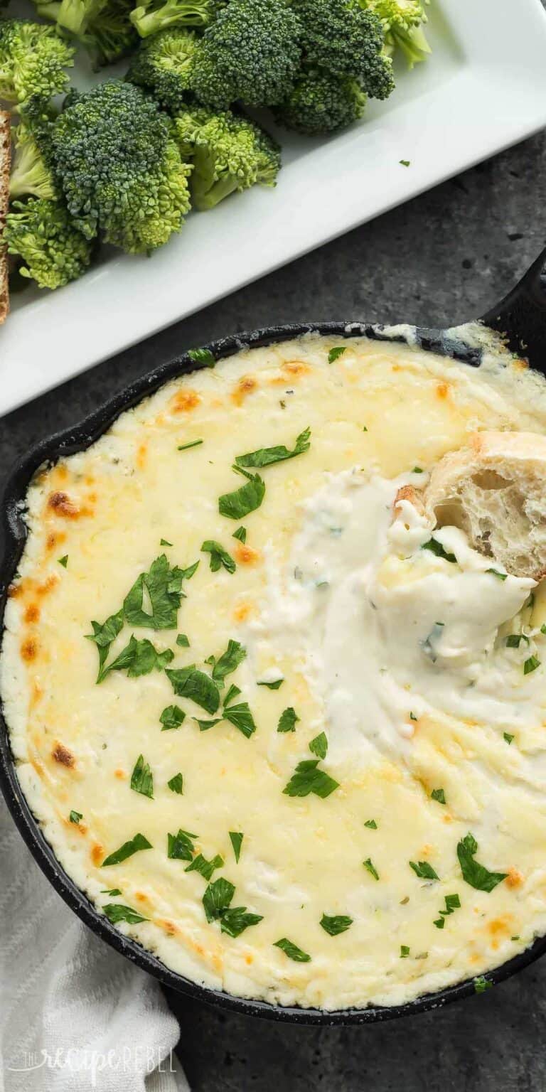 Cheesy Chicken Alfredo Dip Recipe