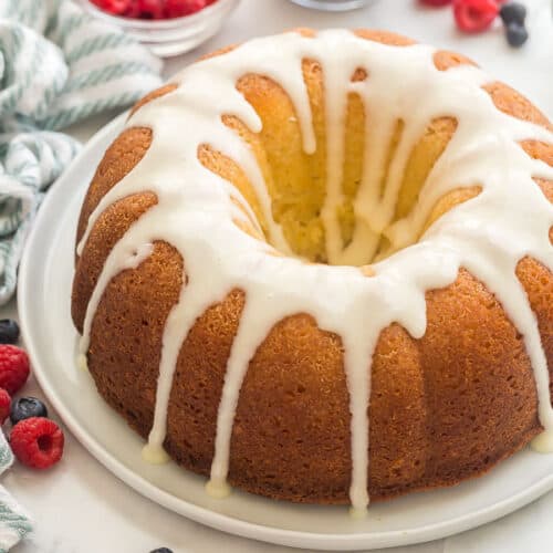 Easy Greek Yogurt Lemon Bundt Cake Recipe The Recipe Rebel