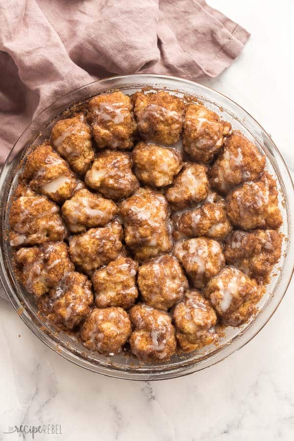 Cinnamon Roll Bites - SO easy! (VIDEO)