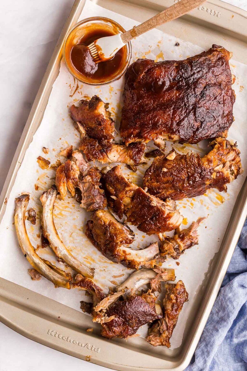 Easy Slow Cooker BBQ Ribs + VIDEO The Recipe Rebel