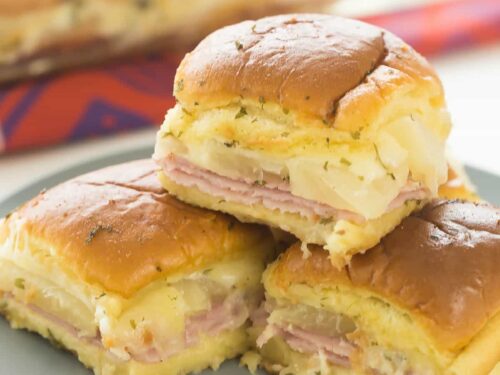 Hawaiian Ham And Pineapple Sliders Recipe Video