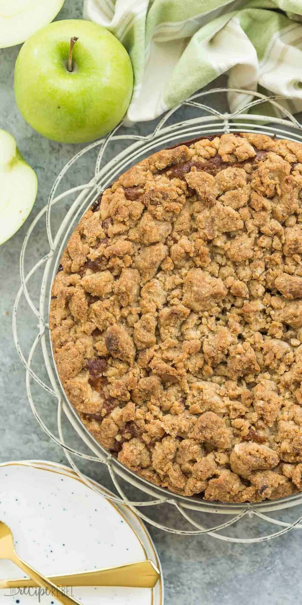 Apple Coffee Cake with Crumb Topping Recipe