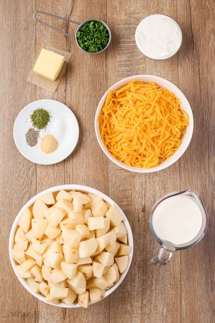 Cheesy Make Ahead Mashed Potatoes Recipe + VIDEO