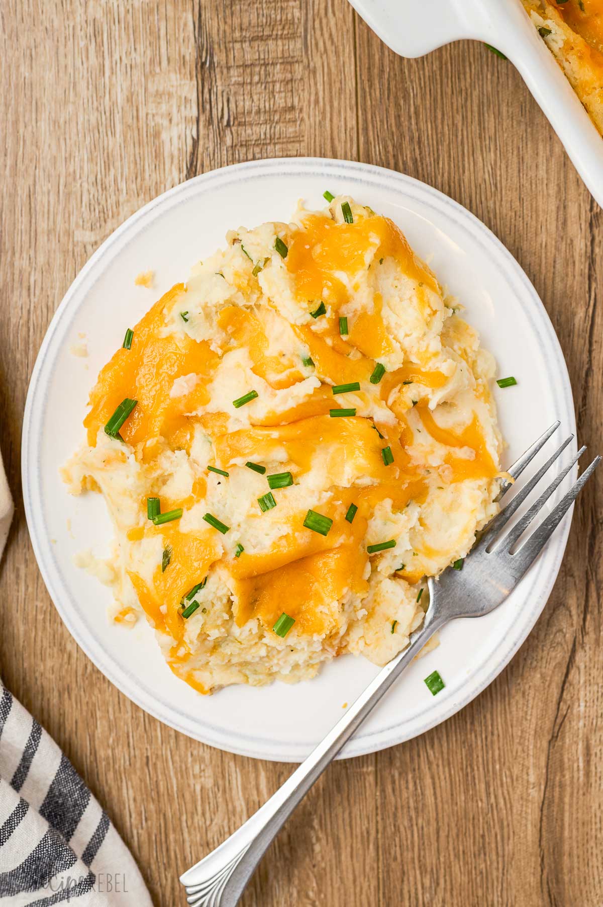 Cheesy Make Ahead Mashed Potatoes Recipe-image