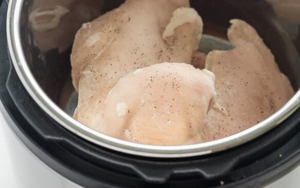 frozen chicken breasts in instant pot