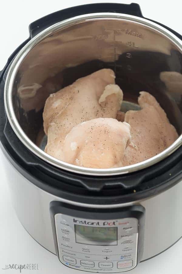 frozen chicken breasts in instant pot