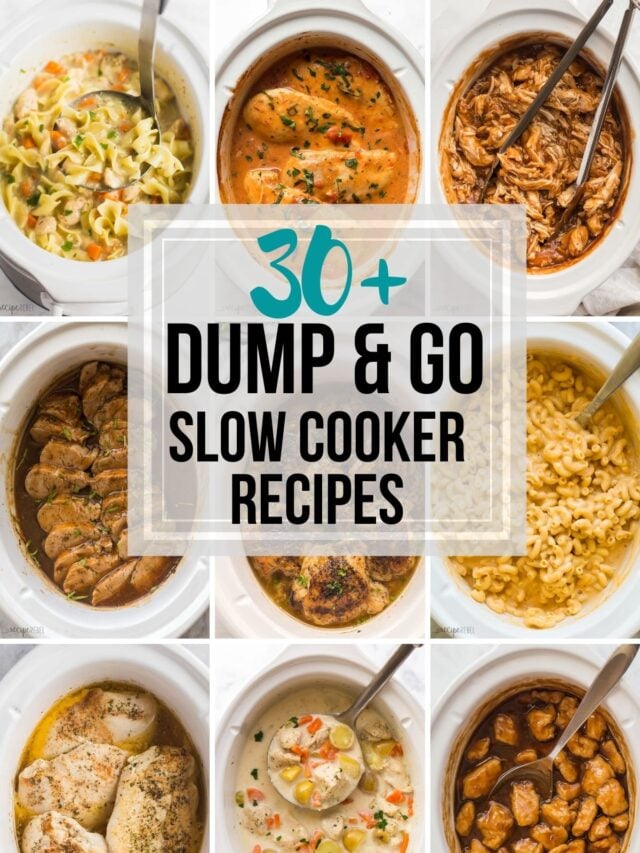 Crockpot Dinner Recipes: 12 Easy Dump-and-Go Crockpot Dinners